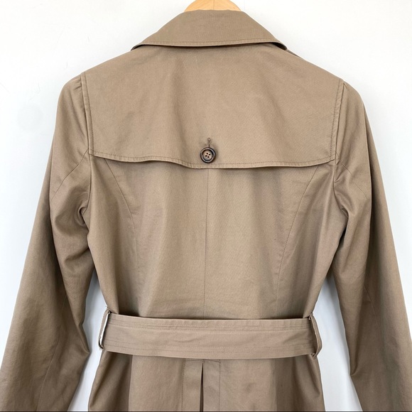 Banana Republic double breasted trench coat - Picture 8 of 13